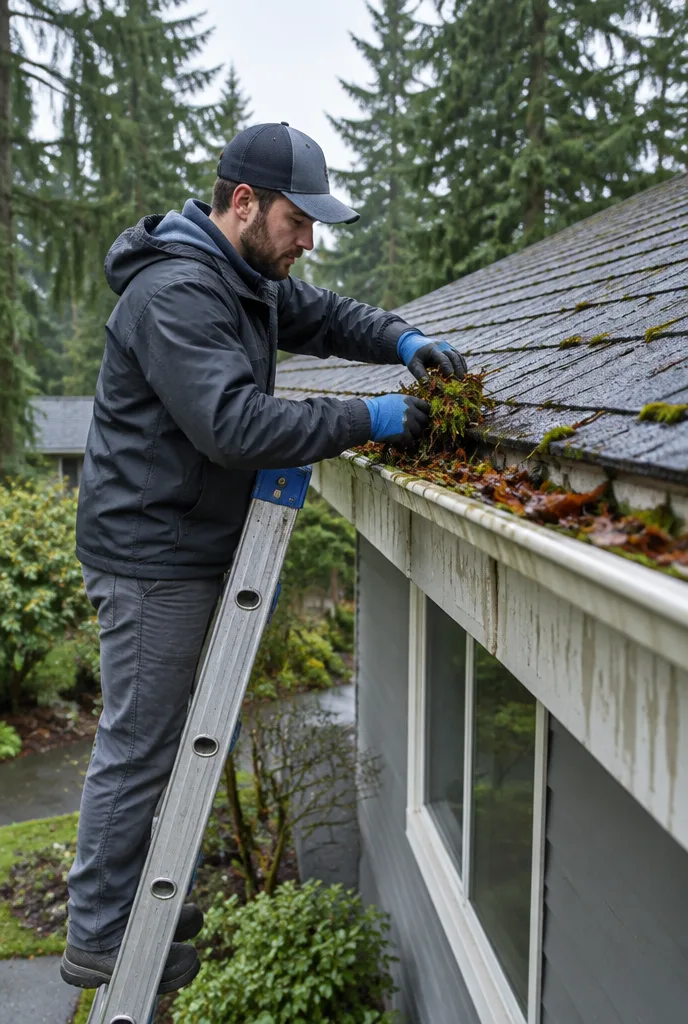 Way2Shine roof and gutter cleaning in abbotsford